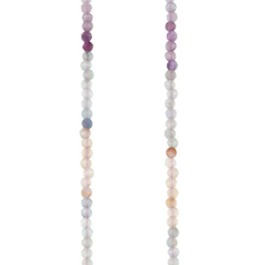 Ombre Fluorite Faceted Round Beads, 2mm by Bead Landing&#x2122;